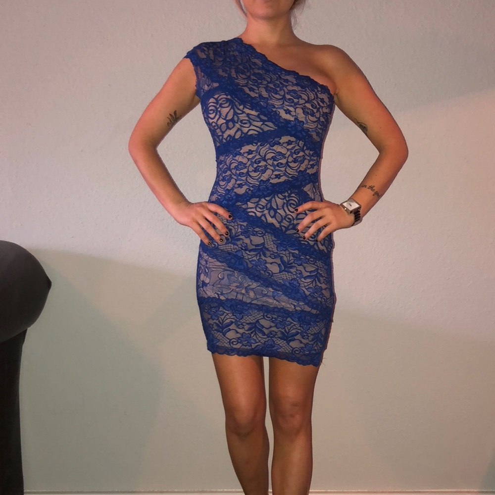 Lacey Electric Blue
